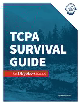 TCPA Survival Guide - The Litigation Edition V02 - Cover Landing